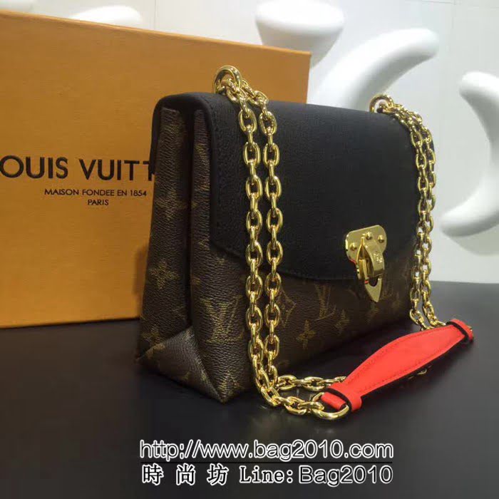 路易威登LV頂級原單SAINT PLACIDE M43715 金色鏈條手袋 YDH1748